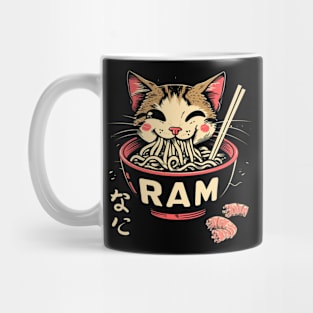 Kawaii Cat Sketches Mug